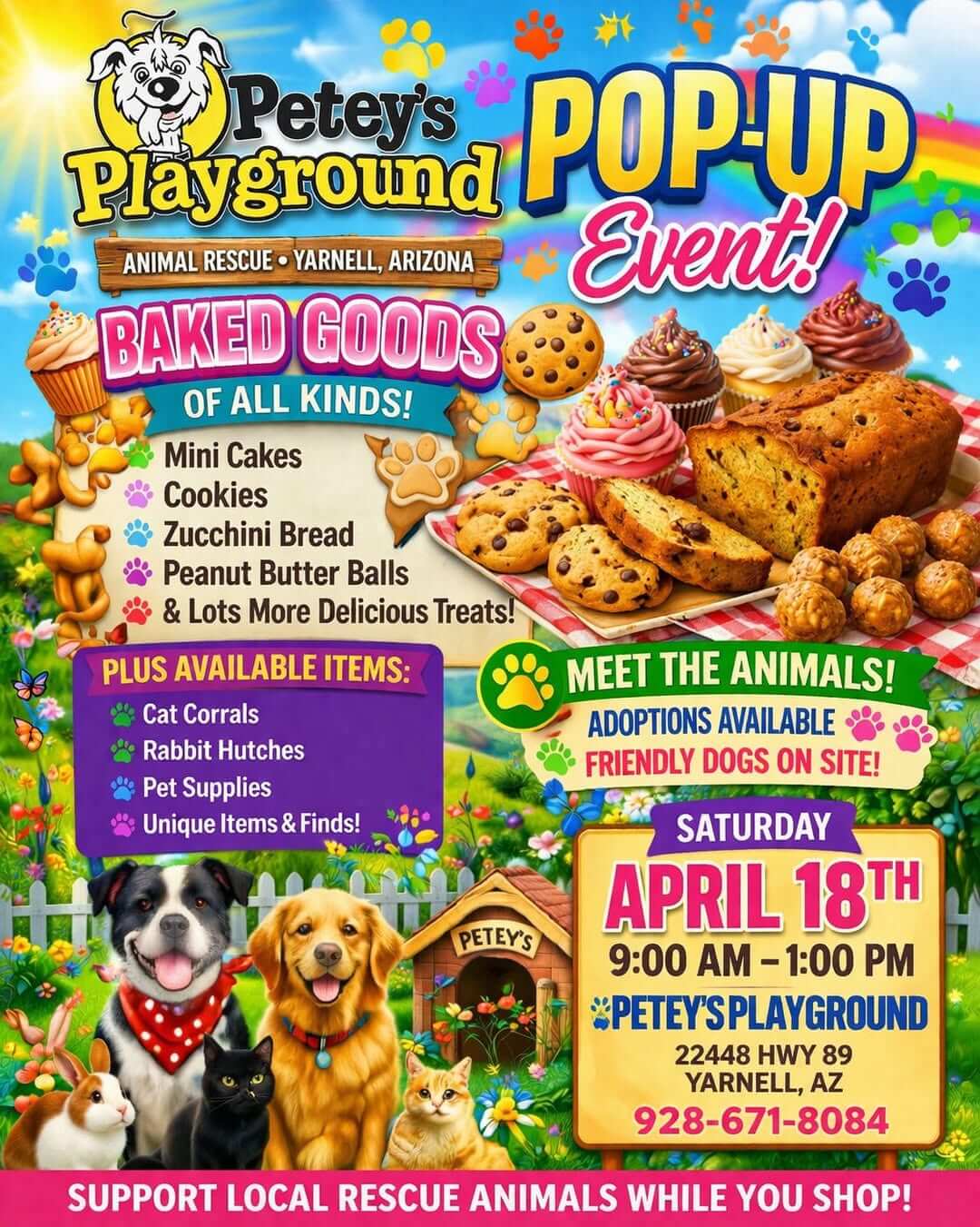 Petey's Playground Pop Up Event